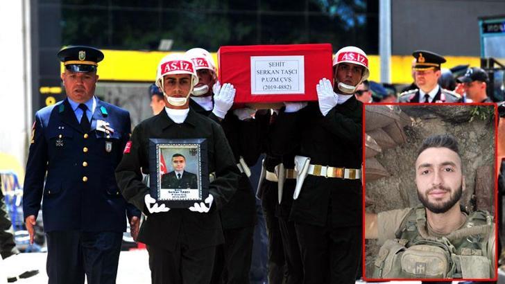 Şehit Uzman Çavuş Taşcı, Bursa'da toprağa verildi