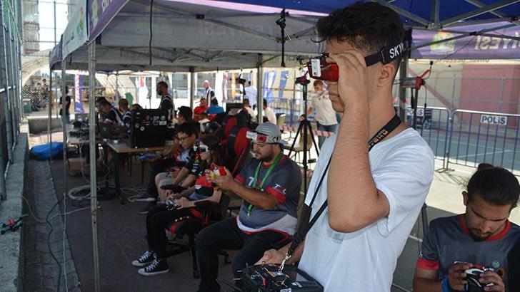 Sinop'ta 'Türkiye Drone Şampiyonası'nda 2'nci etap