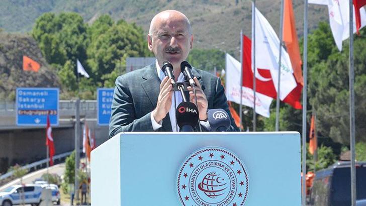Bakan Karaismailoğlu: Bilecik'te açılan köprülü kavşakla yıllık 8 milyon lira tasarruf sağlanacak