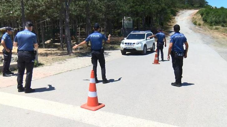 Kartal Aydos Ormanı'nda denetim