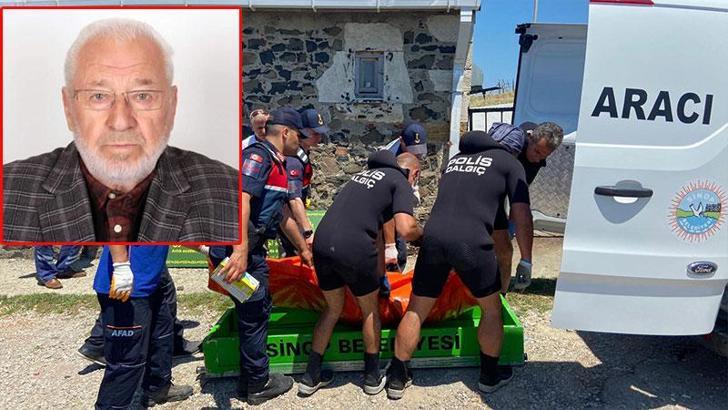 Sinop’ta denizdeki ceset, selde sürüklenen mezara aitmiş