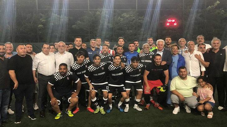Polis Kuştepe sakinleri futbol turnuvasında dostluk kazandı