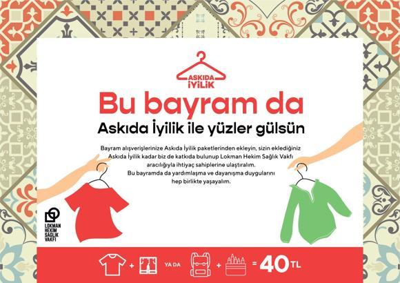 Boyner’den Kurban Bayramı’na özel ‘Askıda İyilik’ paketi