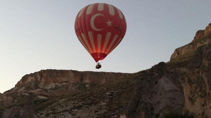 Kayseri'de balon turizmi başladı