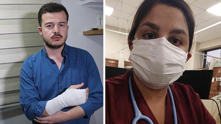 Hastanede iki doktoru rehin alıp, darbeden sanık tahliye edildi