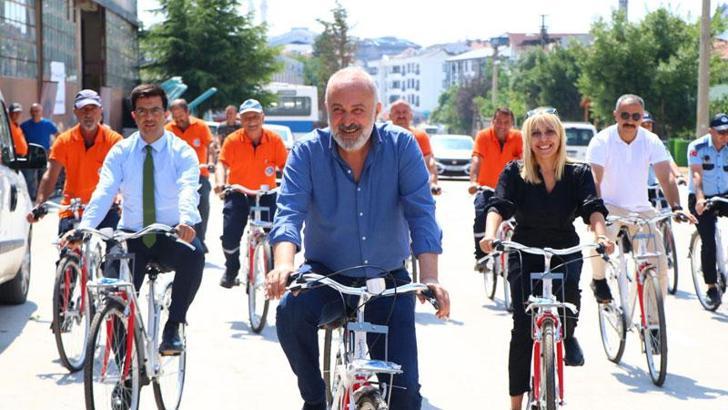 Kontak kapatan Çiftlikköy Belediyesi, 100 bisiklet ile sahada olacak