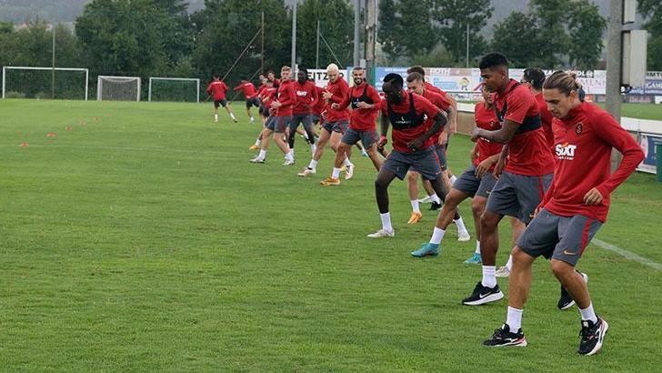 Galatasaray günü çift antrenmanla tamamladı