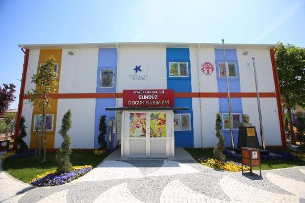 Küçükçekmece’de 9’uncu Gündüz Çocuk Bakım Evi inşasına başlandı