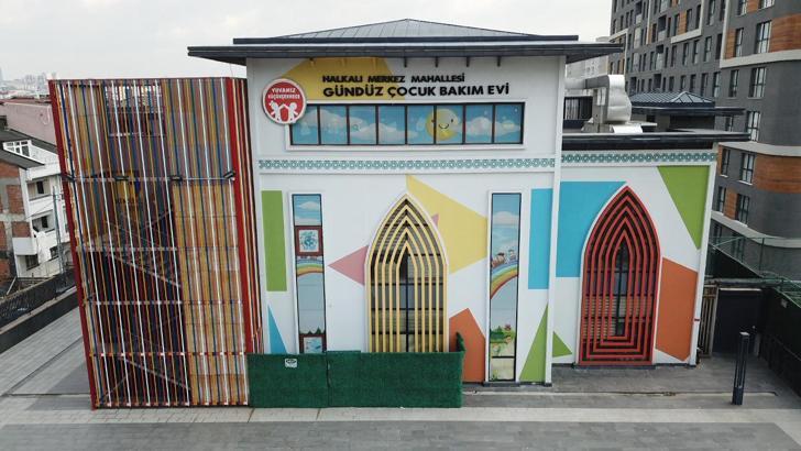 Küçükçekmece’de 9’uncu Gündüz Çocuk Bakım Evi'nin inşasına başlandı