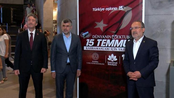 'Dünyanın Mektubu 15 Temmuz Kahramanları İçin Yazılıyor' yarışması başlıyor