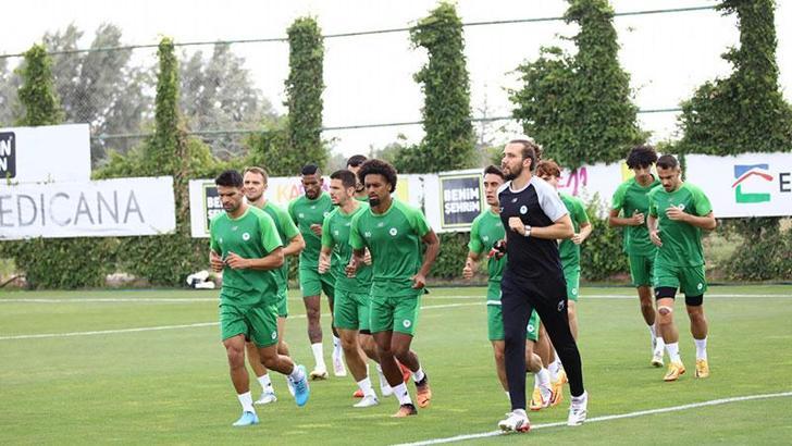 Konyaspor, BATE Borisov maçının hazırlıklarına başladı