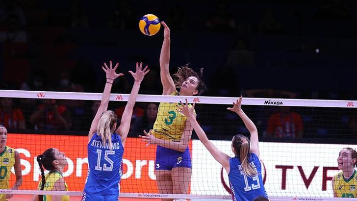 Milletler Ligi’nde ilk finalist Brezilya oldu