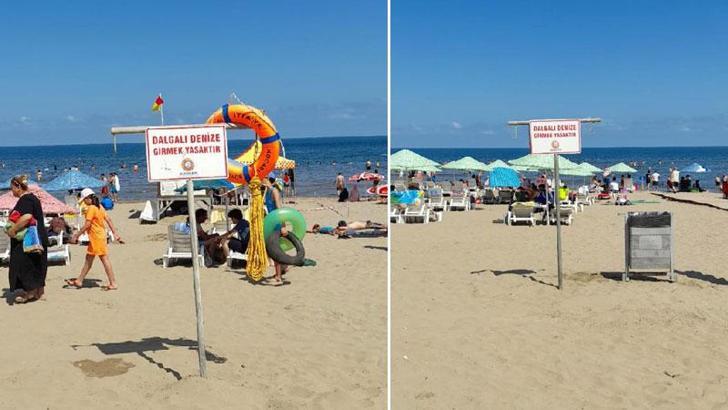 Kandıra sahillerine konulan 120 can simidi çalındı