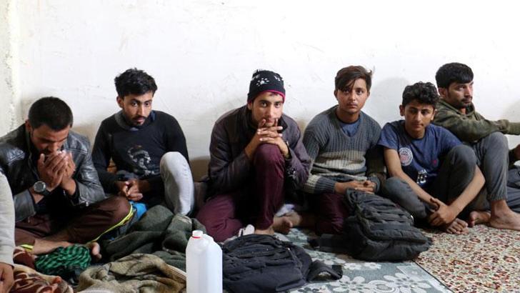 Van'da 39 kaçak göçmen yakalandı
