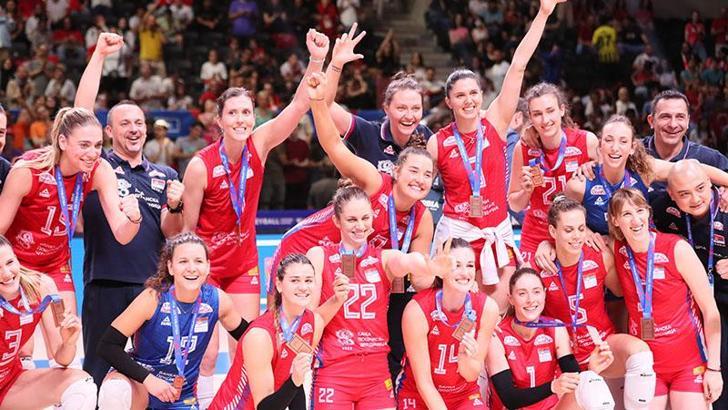 Milletler Ligi’nde Sırbistan’a kaybeden Filenin Sultanları 4’üncü oldu