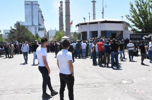 Kangal Termik Santrali işçilerinden grev kararı