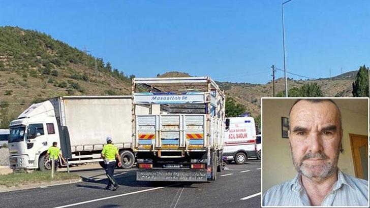 Kamyonun çarptığı motosikletin sürücüsü öldü