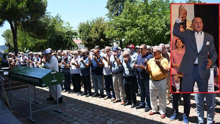 Denizde boğulan koro şefi, son yolculuğuna uğurlandı