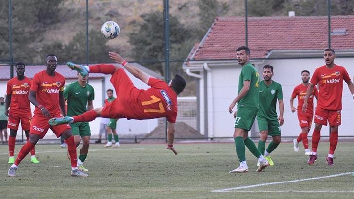 Kayserispor hazırlık maçında Amed SF’ye mağlup oldu