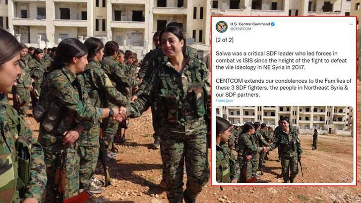 ABD Merkez Komutanlığı'ndan, öldürülen teröristler için taziye mesajı yayımlandı