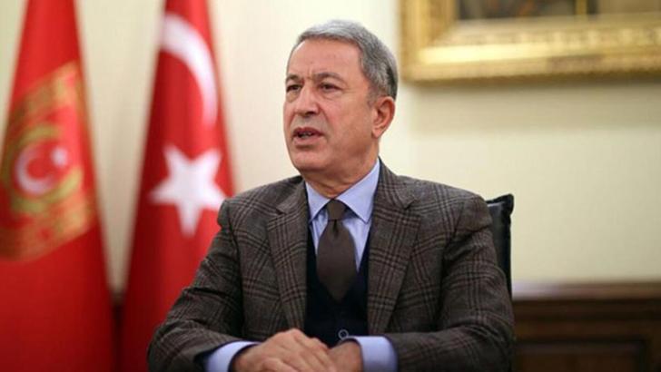 Bakan Akar, ABD'li mevkidaşı Austin ile görüştü