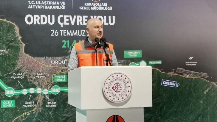 Bakan Karaismailoğlu: Yatırımlarımızın meyvelerini görmenin mutluluğunu yaşıyoruz