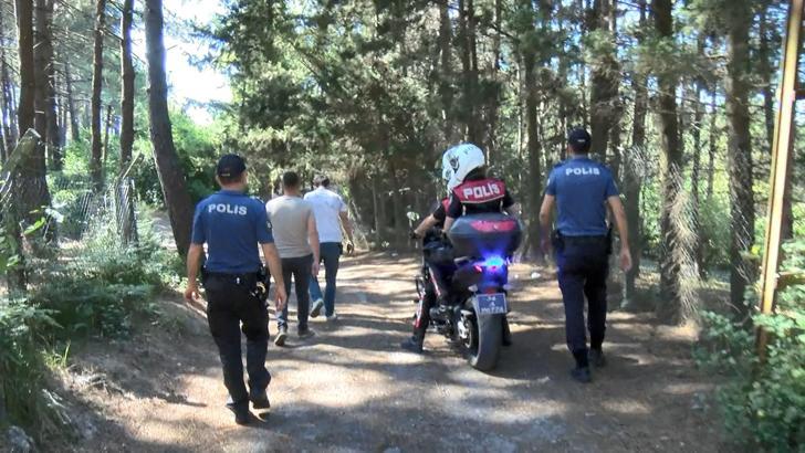 Çekmeköy'de mesire alanında denetim