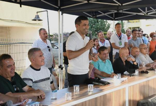 Kuşadası Belediye Başkanı Günel, Uydukent sakinleri ile buluştu
