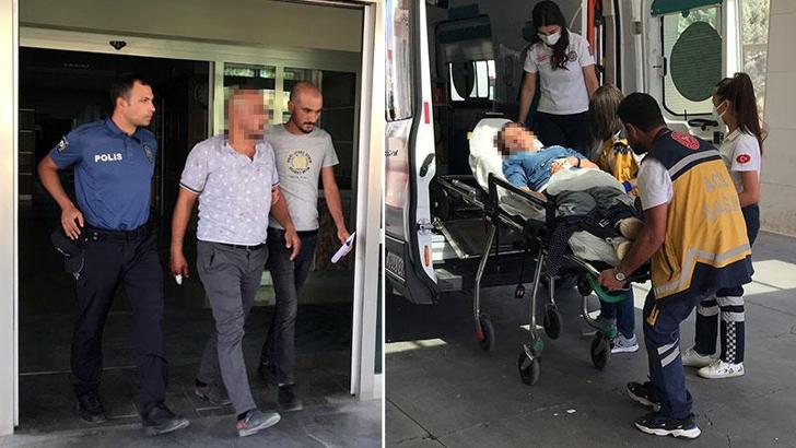 Birlikte boşanma dilekçesi verdiği eşi Yıldız'ı bıçakla yaraladı
