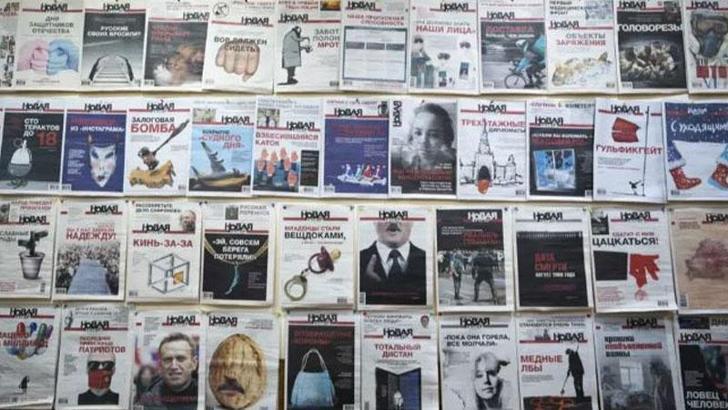 Rus gazetesi Novaya Gazeta’nın yayın lisansının iptali için mahkemeye başvurdu