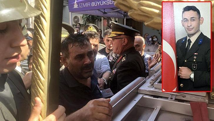 Şehit Astsubay Şimşek'in cenazesi baba ocağında