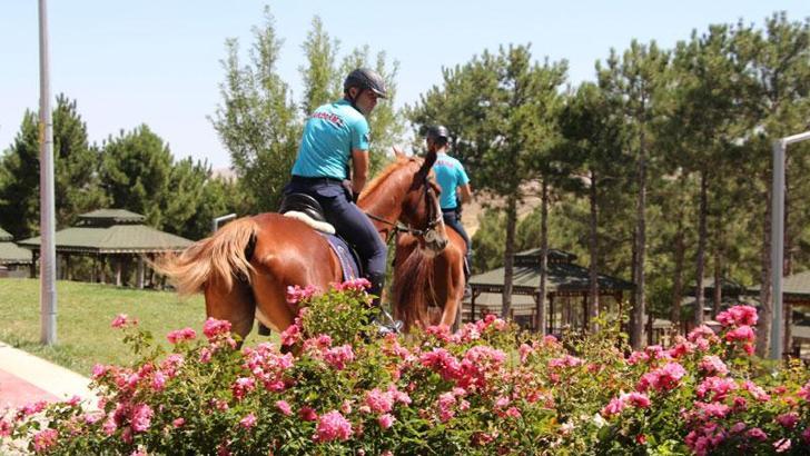 Elazığ’da atlı jandarma timleri göreve başladı