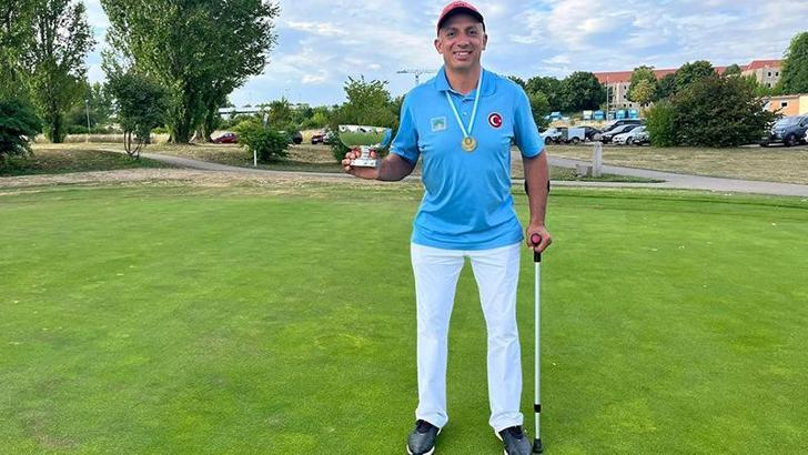 Milli golfçü Mehmet Kazan, Almanya’da şampiyon oldu