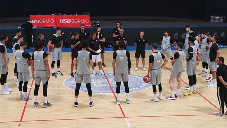 A Milli Erkek Basketbol Takımı, Bormio’da kamp çalışmalarına başladı