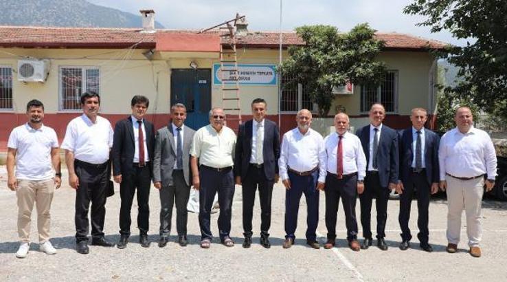 İl Milli Eğitim Müdürü Çalışkan, Demre'yi ziyaret etti