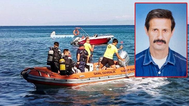 Denizde alabora olan lastik bottaki balıkçı aranıyor