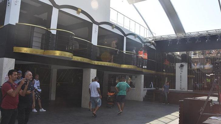 Bodrum'da kaçak ve ruhsatsız eğlence mekanı yıkılıyor