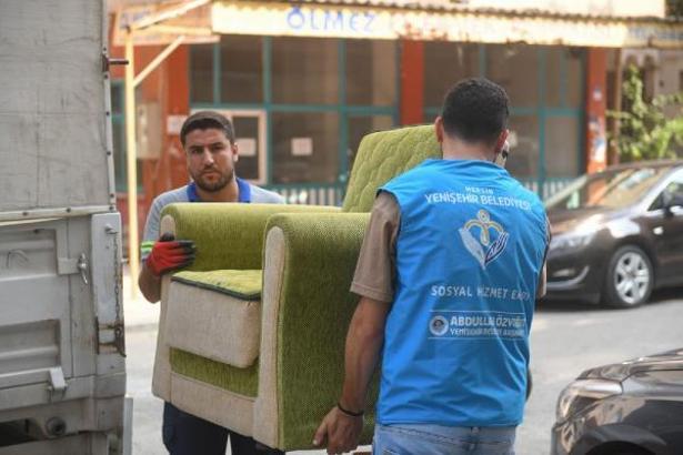 Yenişehir'de dayanışma köprüsü mutlu ediyor