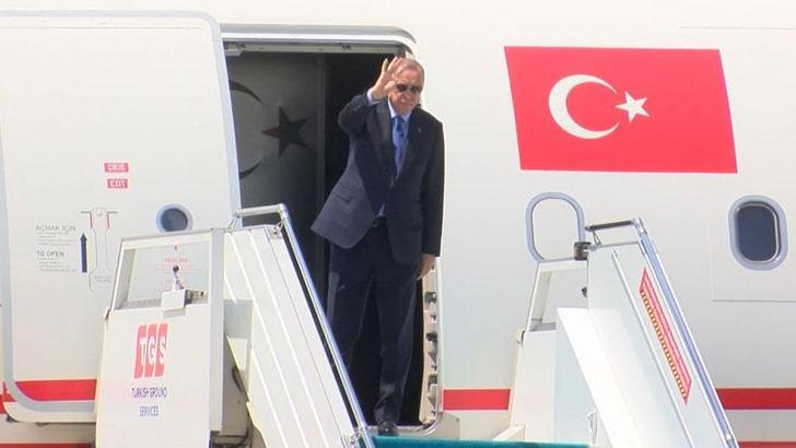 Cumhurbaşkanı Erdoğan Rusya'ya gitti