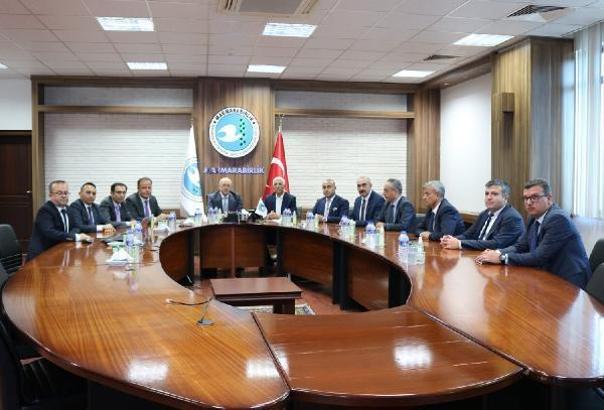 Ticaret Bakan Yardımcısı Sezai Uçarmak Marmarabirlik’i ziyaret etti