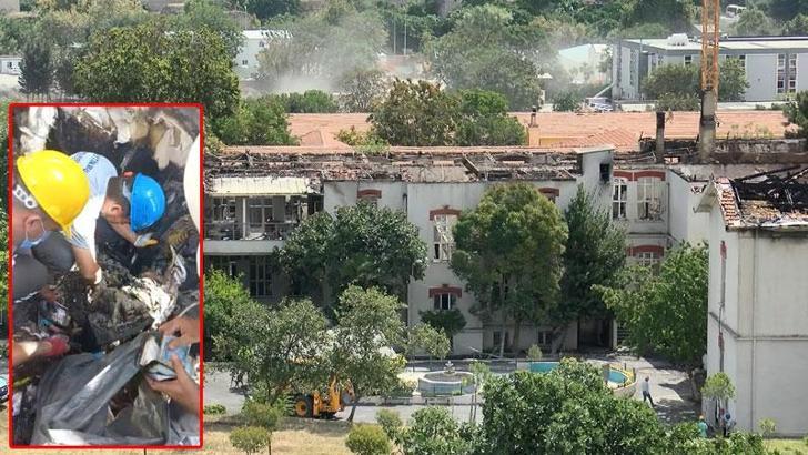 Balıklı Rum Hastanesi'ndeki yangın; para ve değerli eşyalar sahiplerine teslim edilecek