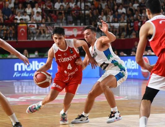 Slovenya - Türkiye (FIBA U18 Avrupa Basketbol Şampiyonası) (EK FOTOĞRAFLAR)