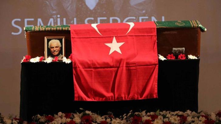 Semih Sergen, son yolculuğuna uğurlandı