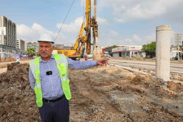 Otogar kavşağında 300 metrelik alt geçit çalışması