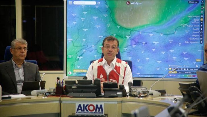 İmamoğlu: Yağmur İstanbul'un doğusuna doğru kaymış durumda
