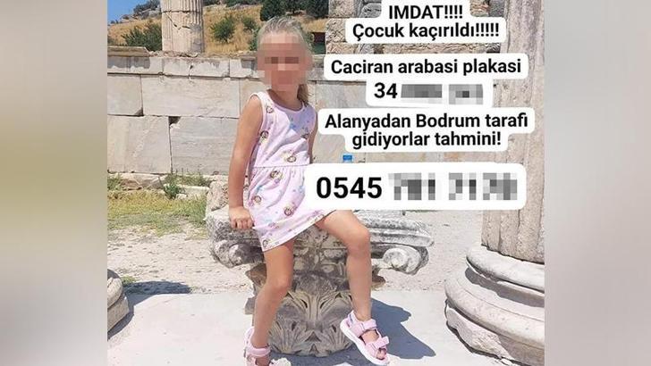 'Kaçırıldı' diyen anne, kızını kendisi alıkoymuş