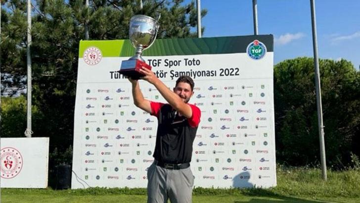 TGF Spor Toto Türkiye Amatör Şampiyonası'nda şampiyon Berk Çelik