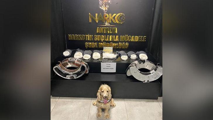 Araç lastiğinde uyuşturucu sevkiyatı 'Çaki'ye takıldı