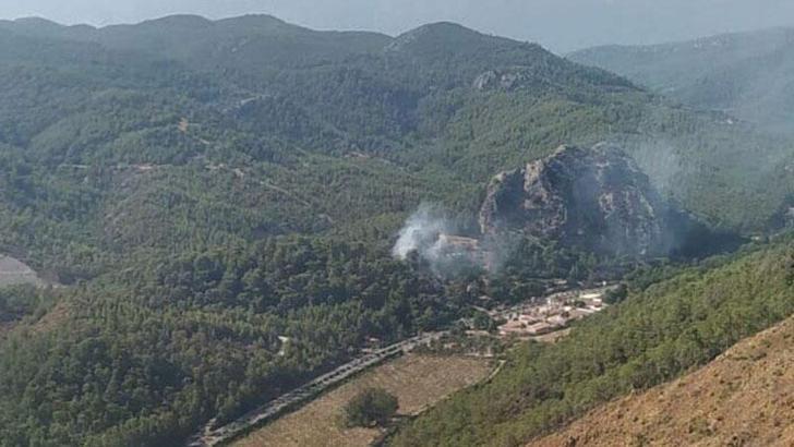 Marmaris'te orman yangını