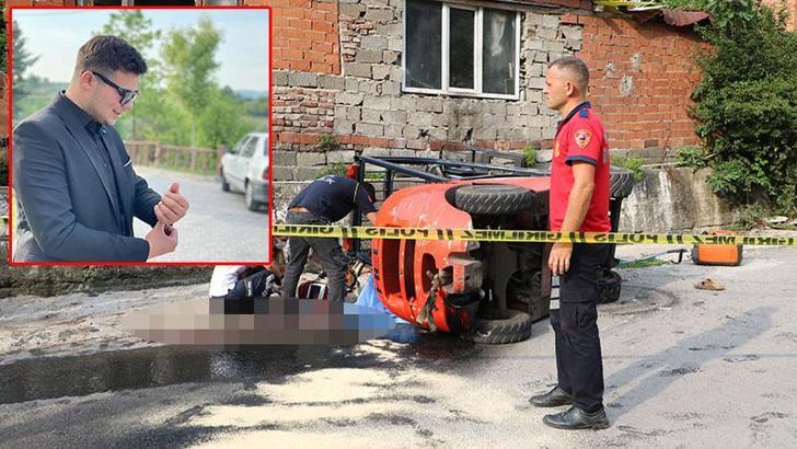 Devrilen forkliftin altında kalıp, öldü